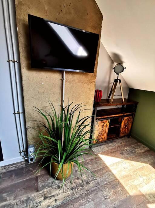 Logement Industriel & Atypique Ruan Exterior foto